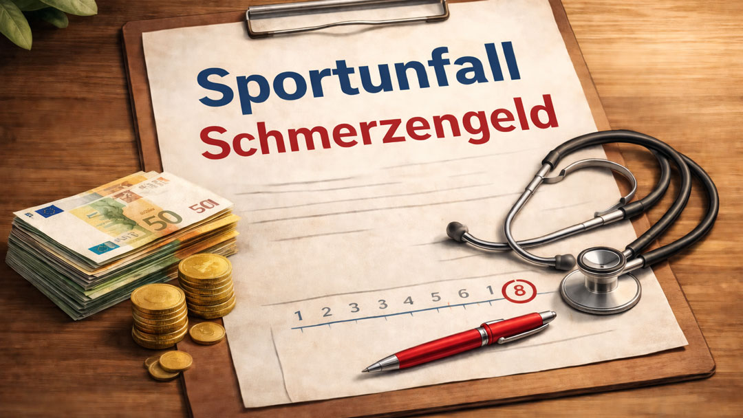 Sportunfall Schmerzengeld