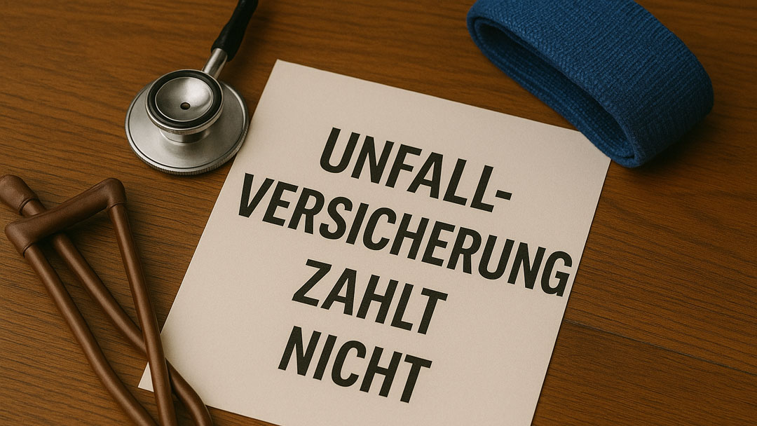 Unfallversicherung zahlt nicht