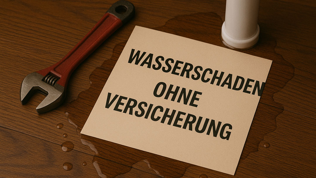 Wasserschaden ohne Versicherung