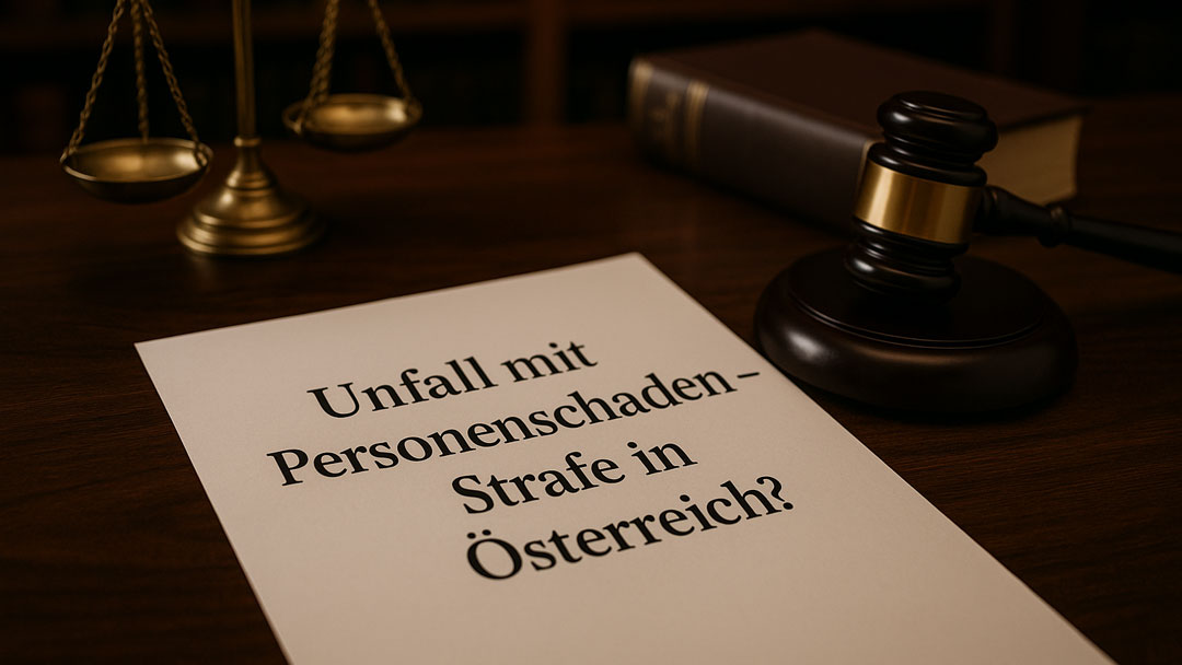 Unfall mit Personenschaden Strafe Österreich