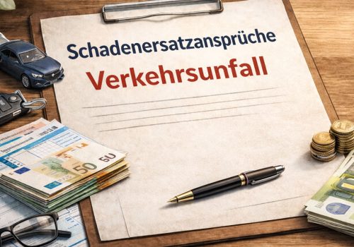 Schadenersatzansprüche Verkehrsunfall
