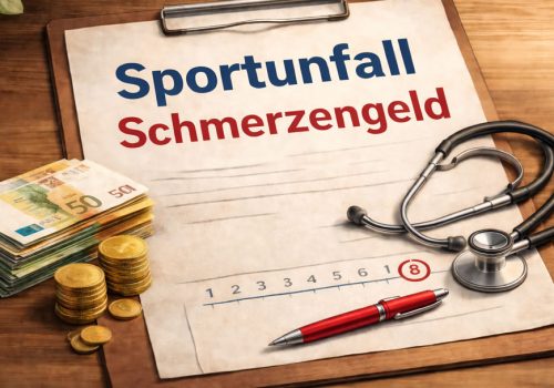 Sportunfall Schmerzengeld