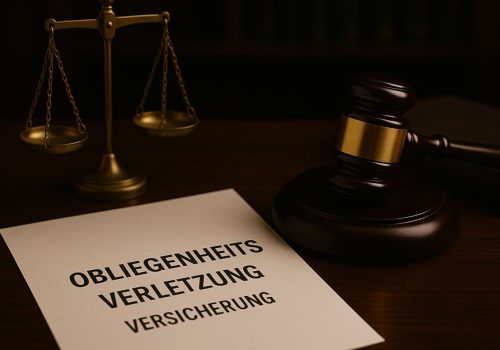 Obliegenheitsverletzung Versicherung