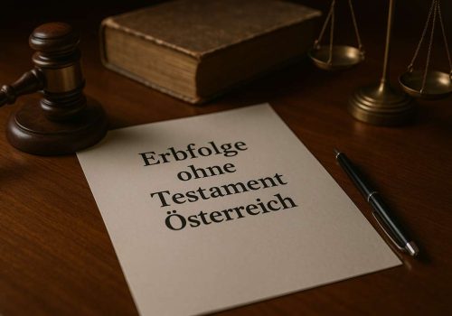 Erbfolge ohne Testament Österreich